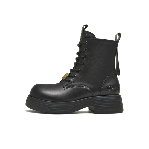 天美意2025冬新款商场同款玩具总动员联名百搭女马丁靴CCQ40DD5