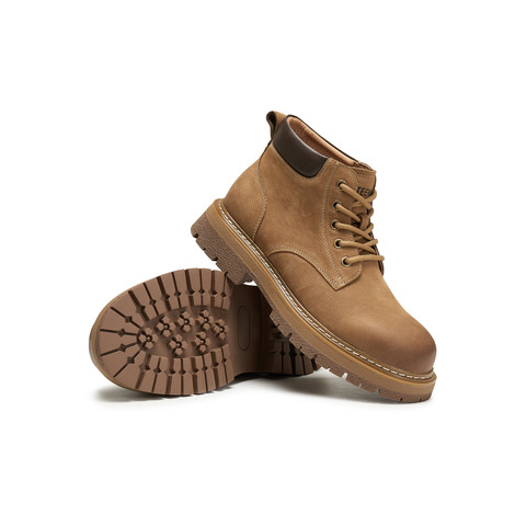 天美意2025冬新款商场同款厚底休闲百搭短靴男马丁靴3ZY01DD5