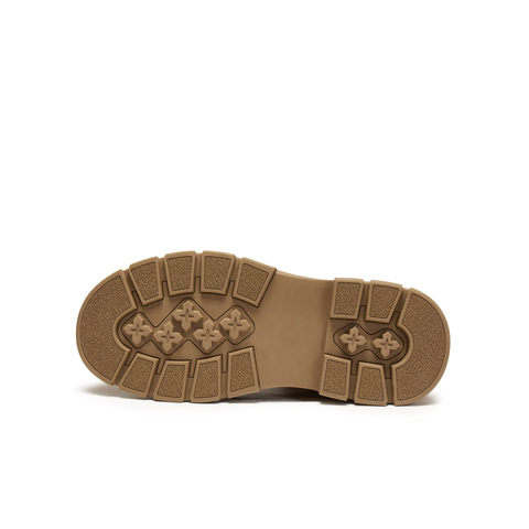 天美意2025冬新款商场同款大黄靴系带户外短靴男马丁靴WCL01DD5