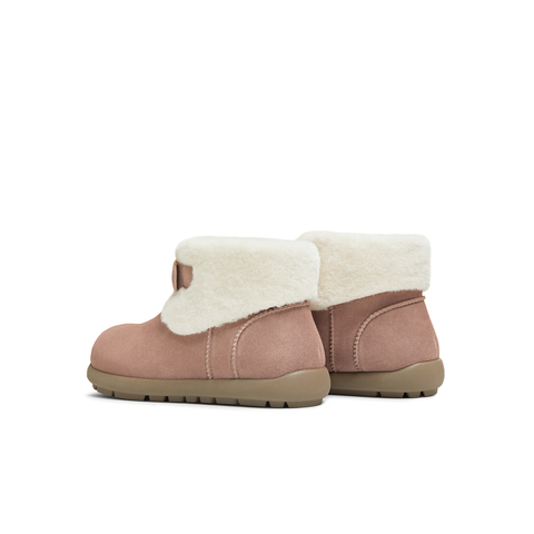 天美意2025冬新款复古毛绒保暖百搭户外棉鞋女雪地靴CER41DD5