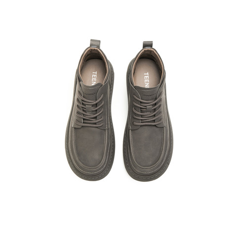 天美意2025冬新款商场同款厚底帅气百搭工装鞋男休闲鞋GZX10DD5