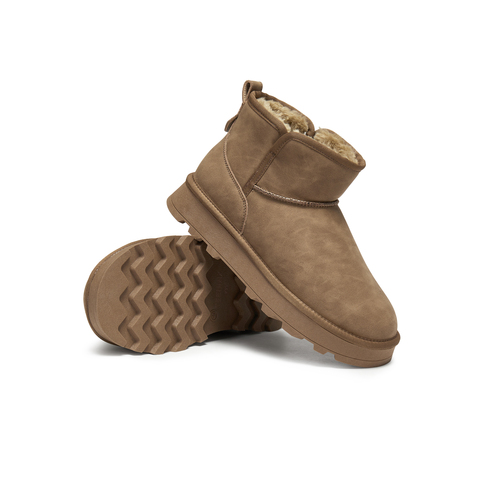 天美意2025冬新款户外休闲复古百搭运动潮流男雪地靴XDX51DD5