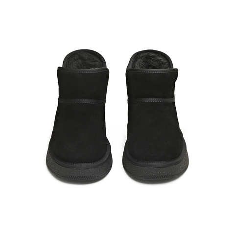 天美意2025冬新款厚底休闲保暖百搭短靴女雪地靴KXD58DD5