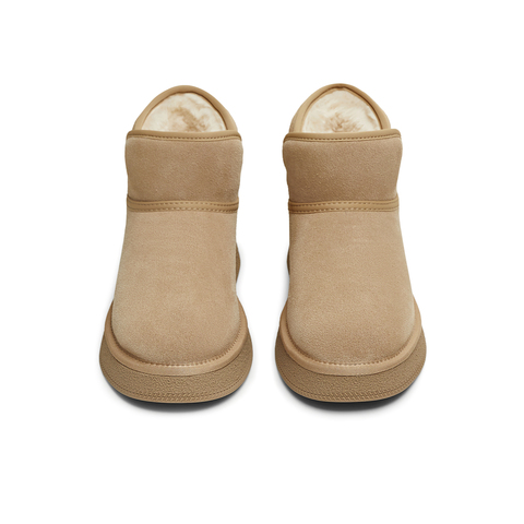 天美意2025冬新款厚底休闲保暖百搭短靴女雪地靴KXD58DD5