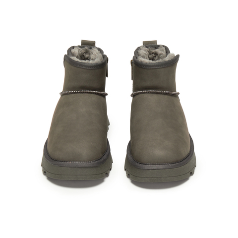 天美意2025冬新款户外休闲复古百搭运动潮流男雪地靴XDX51DD5