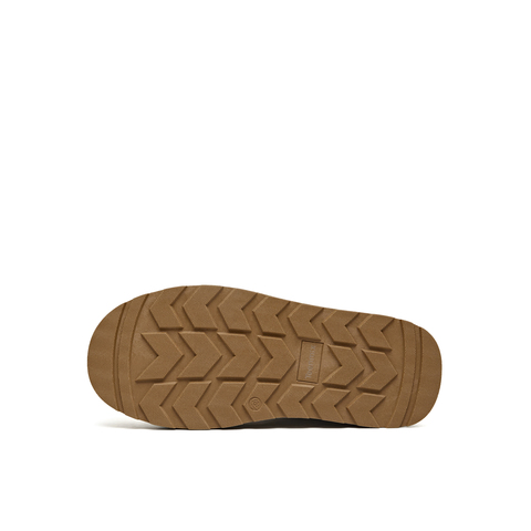 天美意2025冬新款休闲百搭靴子复古西部堆堆靴女时装靴KXD80DG5