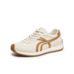 天美意2025秋新款休闲运动百搭复古平底潮流男阿甘鞋DXX83CM5