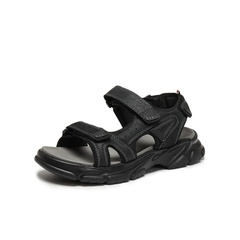 天美意2025夏新款商场同款户外运动透气魔术贴男沙滩鞋65Q04BL5