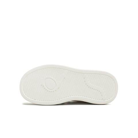 天美意2026春新款商场同款厚底纯色双鞋带小白鞋女板鞋BM461AM6