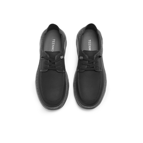 天美意2026春新款商场同款日常上班百搭外出男休闲皮鞋3ZF01AM6