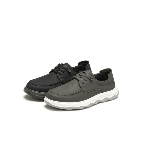 天美意2026春新款商场同款日常上班百搭外出男休闲皮鞋3ZF01AM6