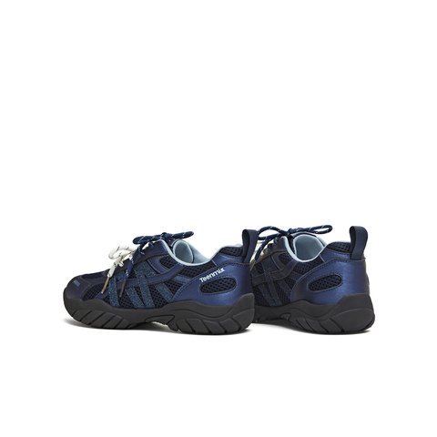 天美意2026春新款商场同款复古双鞋带阿甘鞋女德训鞋BM471AM6