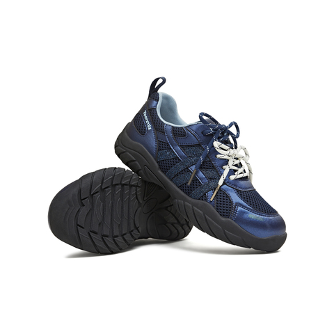 天美意2026春新款商场同款复古双鞋带阿甘鞋女德训鞋BM471AM6