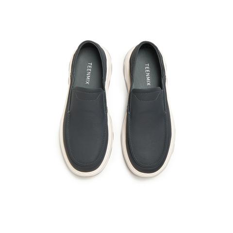 天美意2026春新款商场同款日常上班百搭外出男休闲皮鞋3ZG01AM6