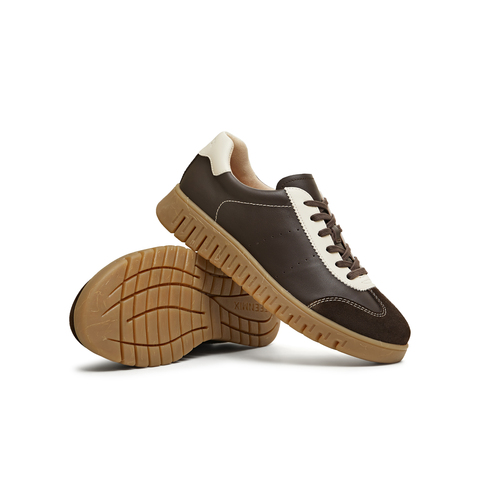 天美意2026春新款商场同款圆头牛津鞋复古英伦女休闲鞋CMA38AM6