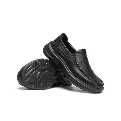 天美意2026春新款商场同款一脚蹬通勤上班男休闲皮鞋W58N6AM6