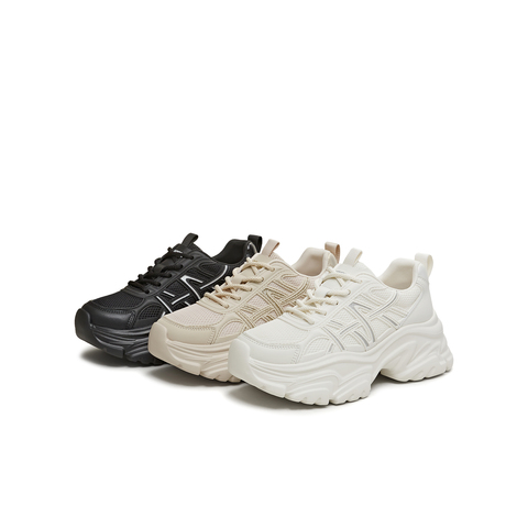 天美意2026春新款商场同款系带老爹鞋时尚潮流女休闲鞋BM531AM6