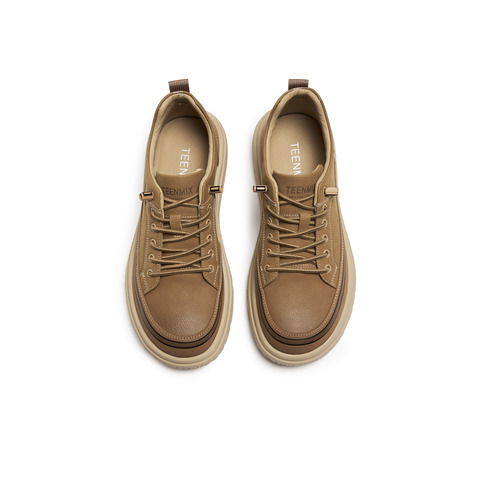 天美意2026春新款商场同款百搭户外休闲运动日常男工装鞋3ZC01AM6