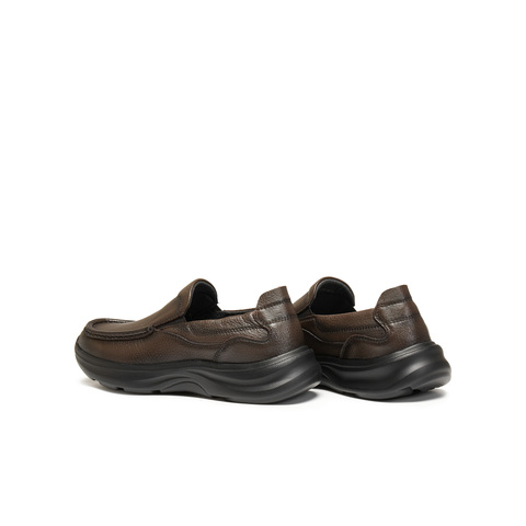 天美意2026春新款商场同款一脚蹬通勤上班男休闲皮鞋W58N6AM6