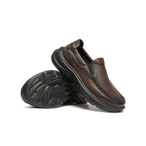 天美意2026春新款商场同款一脚蹬通勤上班男休闲皮鞋W58N6AM6