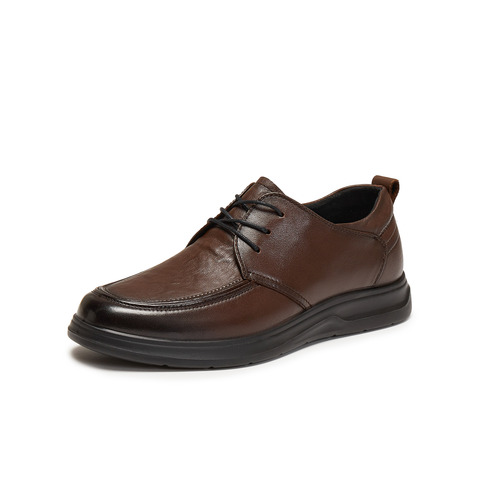 天美意2026春新款商场同款上班日常百搭外出男休闲皮鞋3ZL01AM6