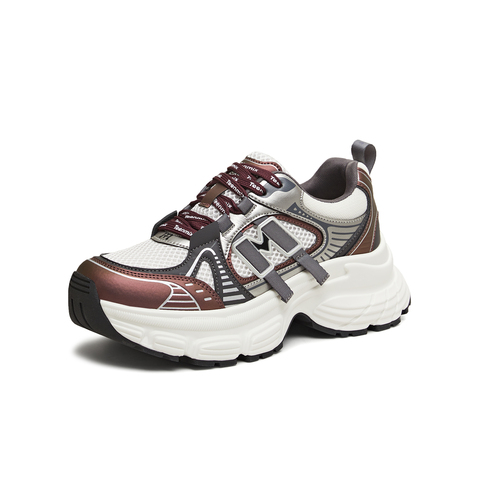 天美意2026春新款商场同款潮流拼色运动休闲老爹鞋女鞋BK964AM6