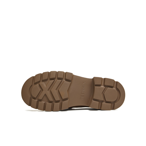 天美意2026春新款商场同款粗跟学院风英伦女乐福鞋CJM10AA6