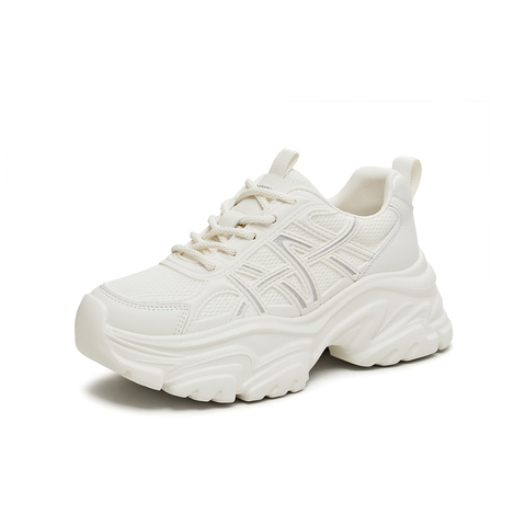 天美意2026春新款商场同款系带老爹鞋时尚潮流女休闲鞋BM531AM6