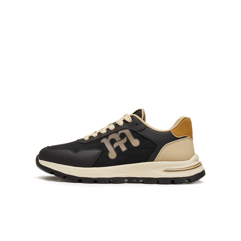 天美意2026春新款商场同款复古系带拼色运动男德训鞋WEA01AM6