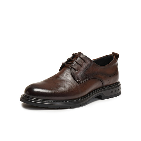 天美意2026春新款商场同款上班通勤百搭商务男正装皮鞋3ZP01AM6