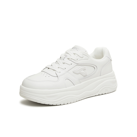 天美意2026春新款商场同款休闲百搭厚底小白鞋女板鞋CAH21AM6