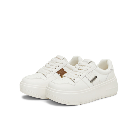 天美意2026春商场同款厚底时尚板鞋通勤百搭女休闲鞋BM451AM6