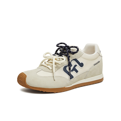 天美意2026春新款商场同款厚底双鞋带复古百搭女德训鞋BM551AM6