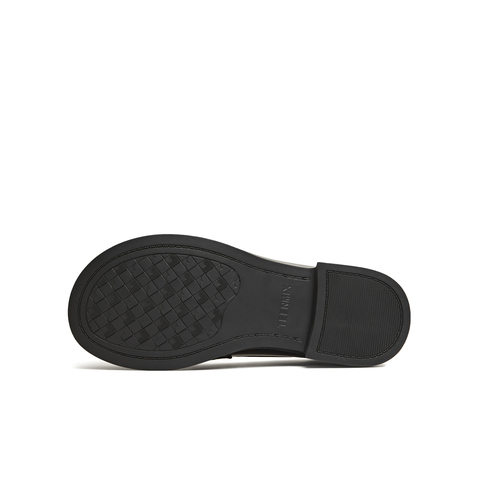 天美意2026春新款商场同款厚底百搭英伦乐福鞋女单鞋COY51AA6