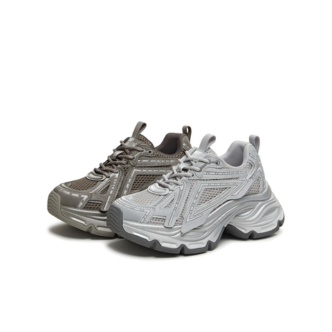 天美意2026春新款商场同款增高百搭运动老爹鞋休闲鞋BM521AM6