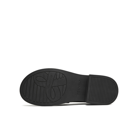 天美意2026春新款商场同款学院金属扣乐福鞋女皮单鞋CNG36AA6