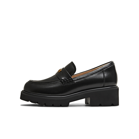 天美意2026春新款商场同款粗跟学院风英伦女乐福鞋CJM10AA6