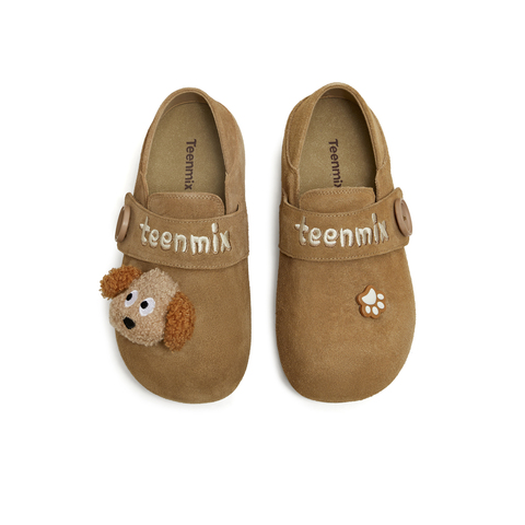 天美意2026春新款舒适单鞋狗狗款一脚蹬百搭女勃肯鞋BM141AM6