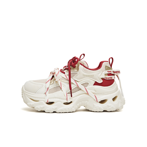 天美意2026春新款商场同款厚底运动百搭休闲女老爹鞋BM821AM6