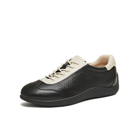 天美意2026春新款商场同款时尚复古百搭牛津鞋女休闲鞋6ZH21AM6