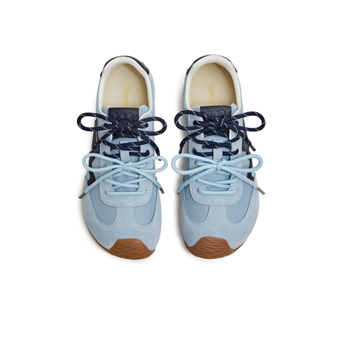 天美意2026春新款双鞋带百搭复古运动休闲潮流女德训鞋KG161AM6