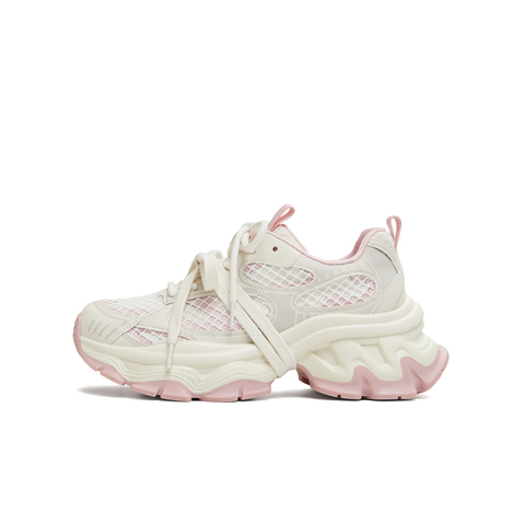 天美意2026春新款厚底舒适轻便潮流运动老爹鞋女休闲鞋KD136AM6