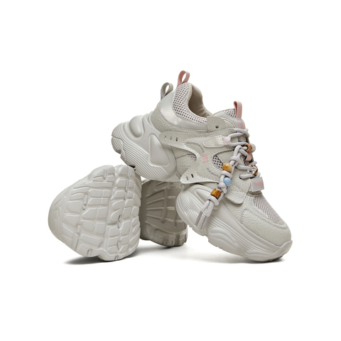 天美意2026春新款运动休闲百搭厚底系带户外女老爹鞋KD129AM6