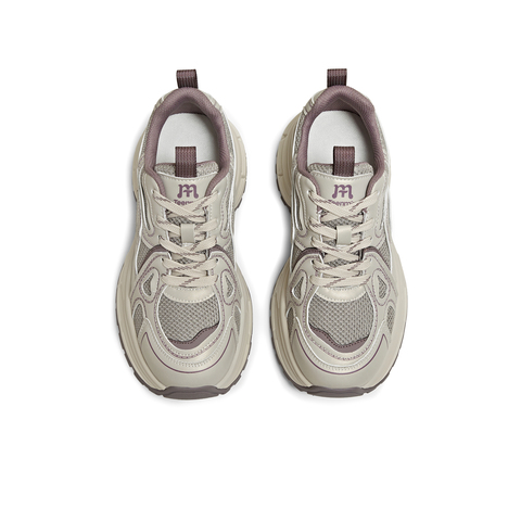 天美意2026春新款商场同款厚底系带运动户外女老爹鞋BM191AM6