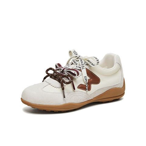 天美意2026春新款商场同款百搭复古平底运动女德训鞋BM771AM6