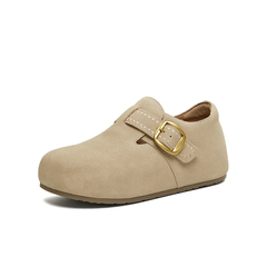 天美意2026春新款商场同款复古百搭一脚蹬通勤女勃肯鞋CBD20AM6