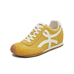 天美意2026春新款休闲百搭复古平底潮流德训鞋女阿甘鞋KG096AM6