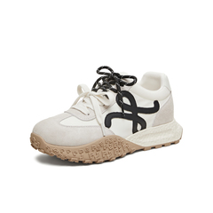 天美意2026春新款复古拼色百搭潮流时尚女阿甘德训鞋KG163AM6