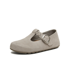 天美意2026春新款商场同款纯色百搭日常通勤女勃肯鞋BL292AQ6