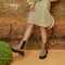 Toomanyshoes靴子2021新款Britton厚底圆头烟筒靴女冬切尔西短靴